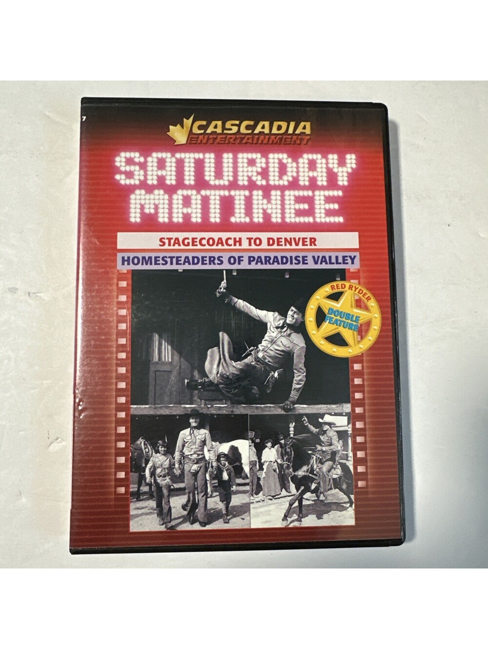 Saturday Matinee - Stagecoach to Denver/Homesteaders of Paradise Valley (DVD)